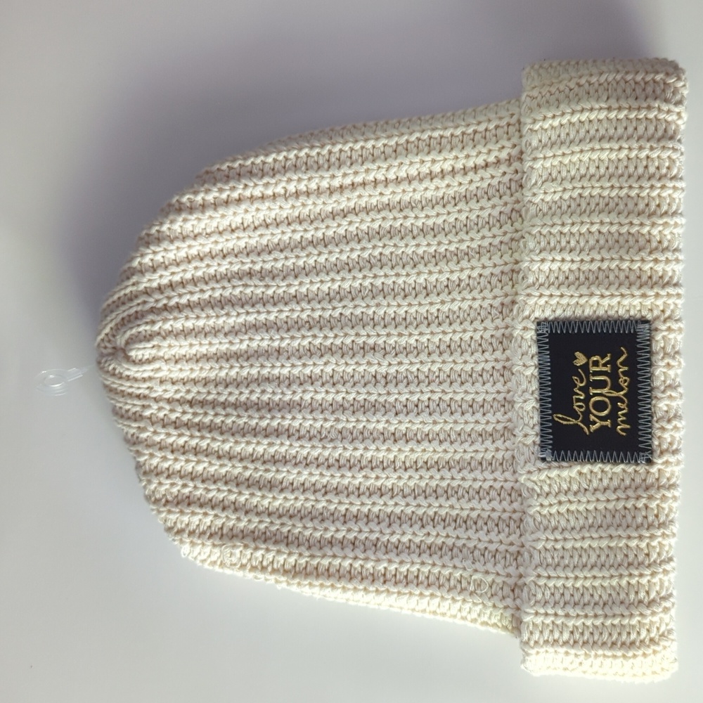Love Your Melon Beanie Cream Color